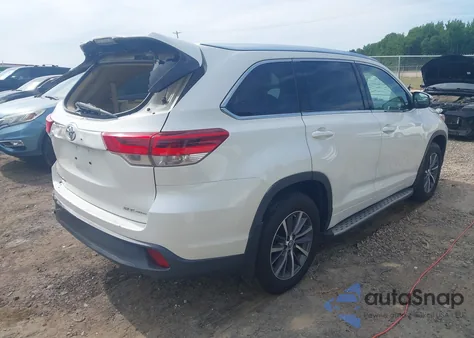 2018 Toyota Highlander Xle from USA, damaged, VIN 5TDJZRFH1JS544596